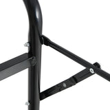 Saddle Trolley Foldable Black Steel 172502