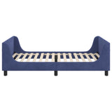 Children's Bed Frame with Headboard Police Blue 80 x 200 cm 42010873