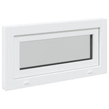 Basement Window RISOR 80x40 cm Tilt 3 Glazing White 4108378