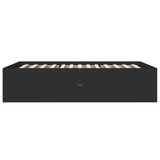 Bed Frame without Mattress Black 120x200 cm 3280931