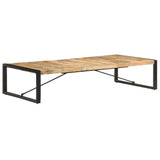 Coffee Table 180x90x40 cm Rough Mango Wood 321588