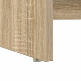 Desk with Shelf Sonoma Oak 120.5 x 44 x 88.5 cm Engineered Wood 869476