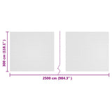 Insect Net White 3 x 25 m Polyethylene 42011526