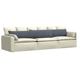 Sofa Pillows 2 pcs Dark Grey 200 x 40 cm Corduroy Fabric 42013886