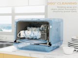 6L Five-Mode Tabletop Dishwasher - White T3398P422795
