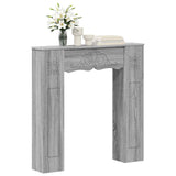 Fireplace Surround Grey Sonoma 102 x 20 x 102 cm 8006639