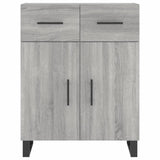 Highboard Grey Sonoma 69.5x34x180 cm Engineered Wood 3199903