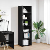 Cabinet Black Oak 50 x 41 x 185 cm Engineered Wood 3403212