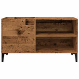 Record Cabinet Old Wood 84.5x38x48 cm Engineered Wood 857165