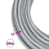 Wire Rope Cable 1600 kg 20 m 146675