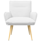 Armchair White Fabric 42047708