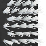 Cattle Brushes Adjustable Black and White 84 x 10 x 91 cm PVC 42006836