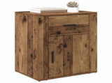 Bedside Cabinet Old Wood 35 x 50 x 60 cm Engineered Wood 881069