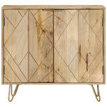 Sideboard 80x30x75 cm Solid Wood Mango 246155