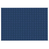 Weighted Blanket Blue 138x200 cm Single 6 kg Fabric 350790