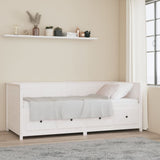 Day Bed without Mattress White 80x200 cm Solid Wood Pine 820907