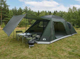 Cabin Tent with Roof Army green 8-Person Polyester and Steel 42028578