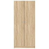 Wardrobe Sonoma Oak 80x52x180 cm Engineered Wood 800624