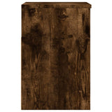 816050 Shoe Bench Smoked Oak 60x30x45 cm Engineered Wood