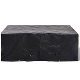 Garden Furniture Covers 2 pcs 8 Eyelets 200x160x70 cm 279125