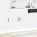 Sink Base Cabinet Lucca White Engineered Wood 853687