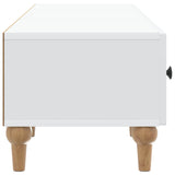 TV Cabinet with Drawer White 147 x 34.5 x 30 cm Engineered Wood 894245