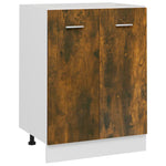 ZNTS Bottom Cabinet Smoked Oak 60x46x81.5 cm Engineered Wood 815561