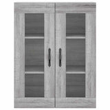 Highboard Grey Sonoma 69.5x34x180 cm Engineered Wood 3198631