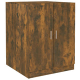 Washing Machine Cabinet Smoked Oak Engineered Wood 3120182