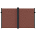 Retractable Side Awning Brown 200x1000 cm 4004764