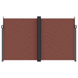 Retractable Side Awning Brown 200x1000 cm 4004764