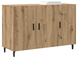 Sideboard Artisan Oak 90 x 34 x 80 cm Engineered Wood 879587