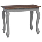 Nesting Table Set 3 Pieces Solid Mahogany Wood 244505
