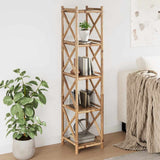 5-Tier Square Bamboo Shelf 242493