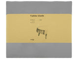 Table Cloth 5 pcs Round Light Grey 160 cm Polyester 42040255