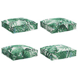 Cushion Leaf 4 pcs Leaf Pattern 40 x 40 x 8 cm Oxford Fabric 42001596