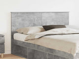 Headboard Concrete Grey 100 cm Engineered Wood 887663
