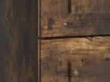 Bedside Cabinet Smoked Oak 43 x 41 x 63.5 cm Engineered Wood 895710