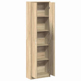 Wardrobe with Shelf Sonoma Oak 55 x 25 x 189 cm Engineered Wood 3334010