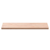 Table Top 80x40x2.5 cm Rectangular Solid Wood Beech 3188882