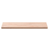 Table Top 80x40x2,5 cm Rectangular Solid Wood Beech 3188882