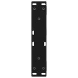 Coffee Table Legs 2 pcs Black 30x cm Steel 4012676