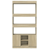 Highboard Sonoma Oak 92x33x180 cm Engineered Wood 3309620
