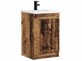 Bathroom Vanity with Sink Old Wood 42 x 40 x 84.5 cm 890032