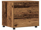 Printer Stand Old Wood 60 x 48 x 74 cm Engineered Wood 862285