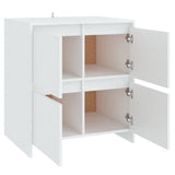 Sideboards 2 pcs White 70x41x75 cm Engineered Wood 3098089