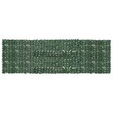 Balcony Screen with Dark Green Leaves 500x150 cm 315493