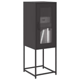 Sideboard Black 36x39x107 cm Cold-rolled Steel 853398