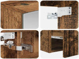 Bathroom Cabinet Set 5 pcs Old Wood Engineered Wood 3406597