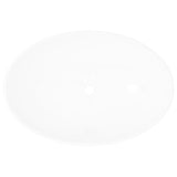 Luxury Ceramic Basin Oval-shaped Sink White 40 x 33 cm 140674